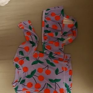 Hanna Andersson Cherry Baby Rash Guard